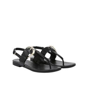 NWT Naturalizer Womens Taylor Slingbacks Heeled Sandals I9030L3 Black Leather 7M